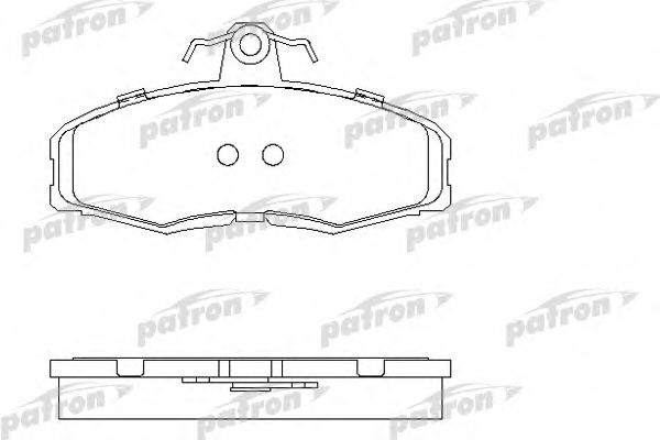 PBP275 PATRON Brake Pad Set, disc brake