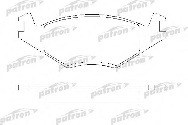PBP385 PATRON Brake Pad Set, disc brake