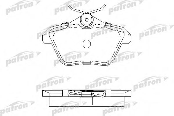 PBP995 PATRON Brake System Brake Pad Set, disc brake