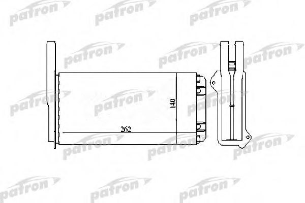 PRS2034 PATRON Heat Exchanger, interior heating