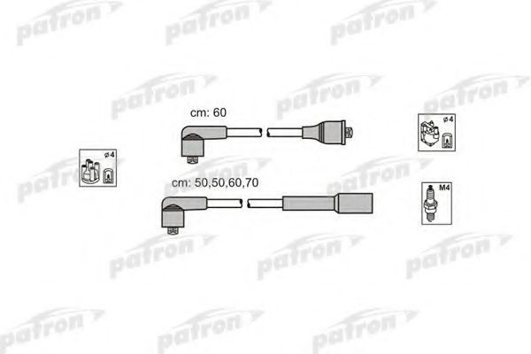 PSCI1011 PATRON Комплект проводов зажигания