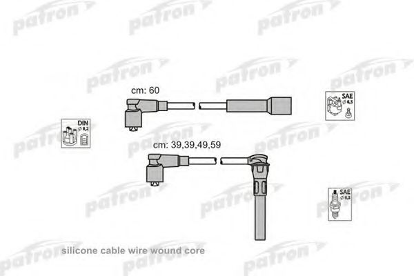 PSCI2003 PATRON Комплект проводов зажигания