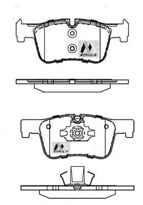 LVXL1729 MOTAQUIP Brake Pad Set, disc brake