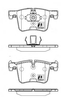 LVXL1730 MOTAQUIP Brake Pad Set, disc brake