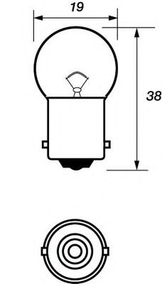 VBU245 MOTAQUIP Bulb, indicator