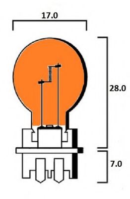 VBU12181 MOTAQUIP Signal System Bulb, indicator
