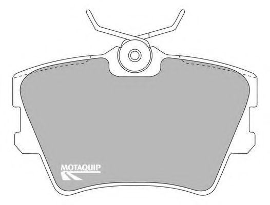 LVXL470 MOTAQUIP Brake Pad Set, disc brake
