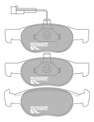 LVXL869 MOTAQUIP Brake System Brake Pad Set, disc brake