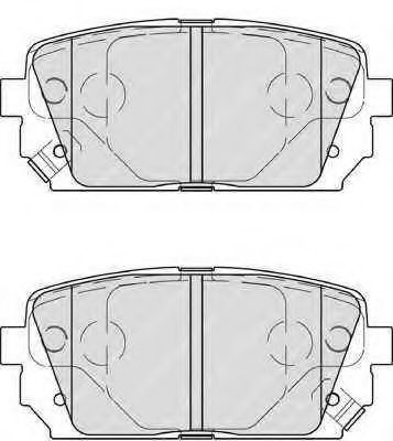 LVXL1453 MOTAQUIP Brake Pad Set, disc brake