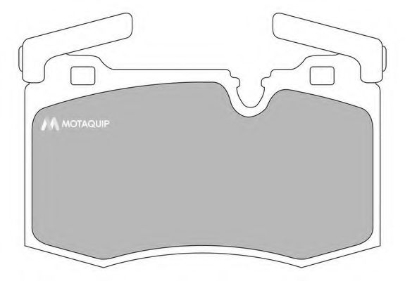 LVXL1697 MOTAQUIP Brake Pad Set, disc brake