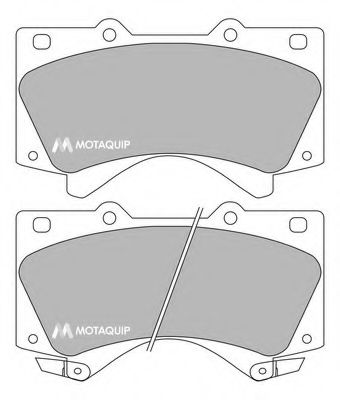 LVXL1701 MOTAQUIP Brake Pad Set, disc brake