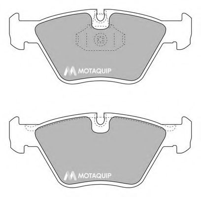 LVXL1703 MOTAQUIP Brake Pad Set, disc brake