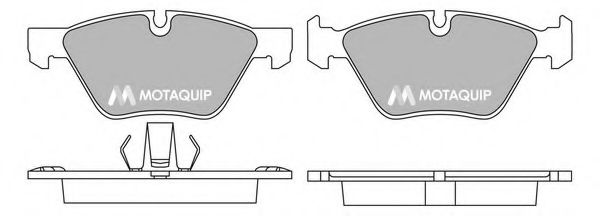 LVXL1715 MOTAQUIP Brake Pad Set, disc brake