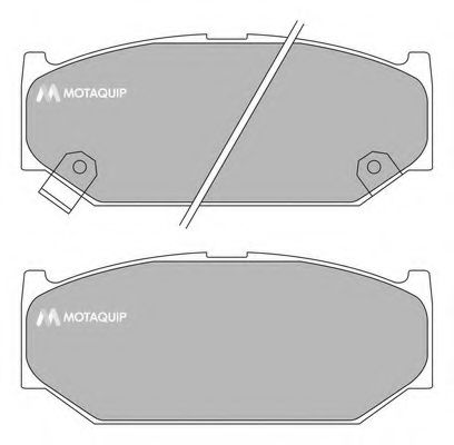 LVXL1737 MOTAQUIP Brake Pad Set, disc brake