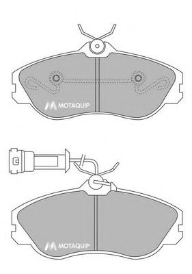 LVXL108 MOTAQUIP Brake Pad Set, disc brake