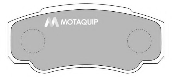 LVXL1089 MOTAQUIP Brake Pad Set, disc brake