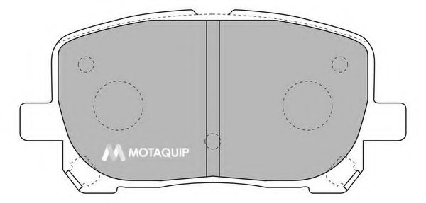 LVXL1103 MOTAQUIP Brake Pad Set, disc brake