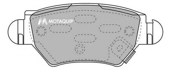 LVXL1113 MOTAQUIP Brake Pad Set, disc brake