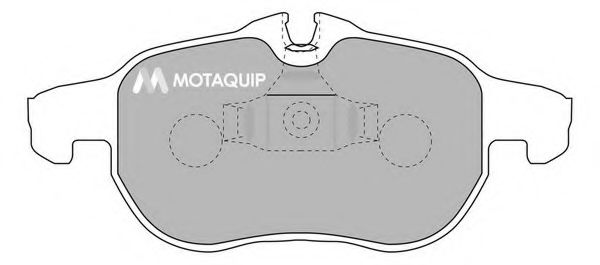 LVXL1119 MOTAQUIP Brake Pad Set, disc brake