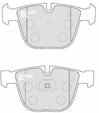 LVXL1169 MOTAQUIP Brake Pad Set, disc brake