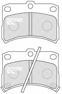 LVXL1180 MOTAQUIP Brake Pad Set, disc brake