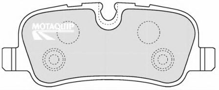 LVXL1197 MOTAQUIP Brake System Brake Pad Set, disc brake