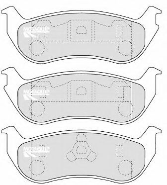 LVXL1198 MOTAQUIP Brake Pad Set, disc brake