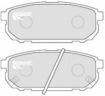LVXL1202 MOTAQUIP Brake Pad Set, disc brake