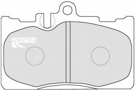 LVXL1205 MOTAQUIP Brake Pad Set, disc brake