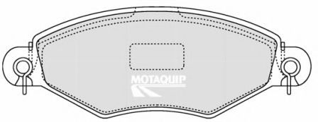 LVXL1238 MOTAQUIP Brake Pad Set, disc brake