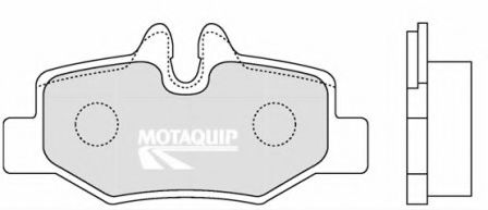 LVXL1270 MOTAQUIP Brake System Brake Pad Set, disc brake
