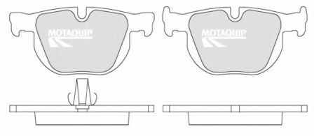 LVXL1308 MOTAQUIP Brake Pad Set, disc brake