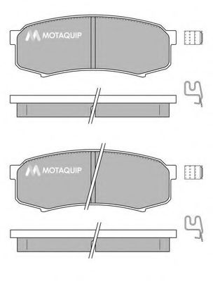 LVXL131 MOTAQUIP Brake System Brake Pad Set, disc brake