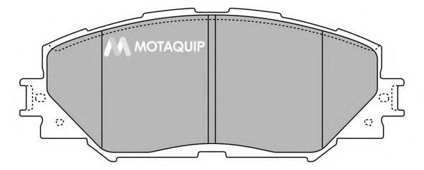 LVXL1362 MOTAQUIP Brake Pad Set, disc brake