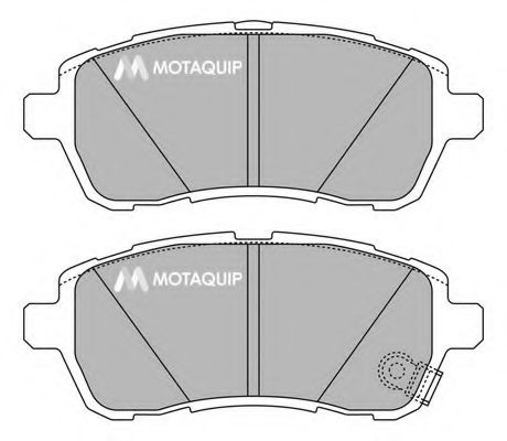 LVXL1370 MOTAQUIP Brake Pad Set, disc brake
