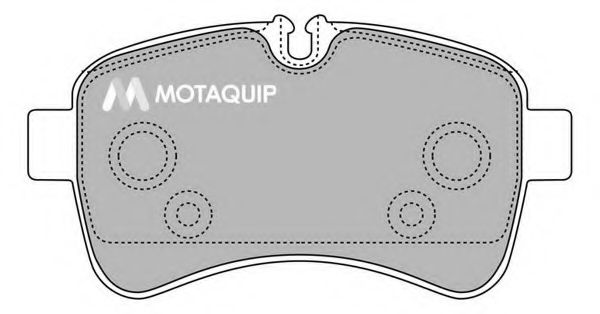 LVXL1379 MOTAQUIP Brake System Brake Pad Set, disc brake