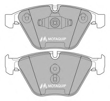 LVXL1411 MOTAQUIP Brake System Brake Pad Set, disc brake