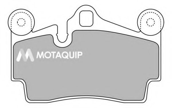 LVXL1433 MOTAQUIP Brake Pad Set, disc brake