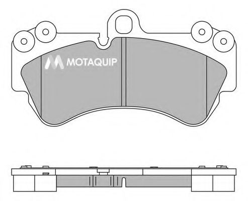LVXL1438 MOTAQUIP Brake Pad Set, disc brake