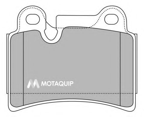 LVXL1441 MOTAQUIP Brake System Brake Pad Set, disc brake