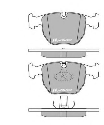 LVXL199 MOTAQUIP Brake Pad Set, disc brake