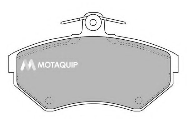 LVXL208 MOTAQUIP Brake Pad Set, disc brake