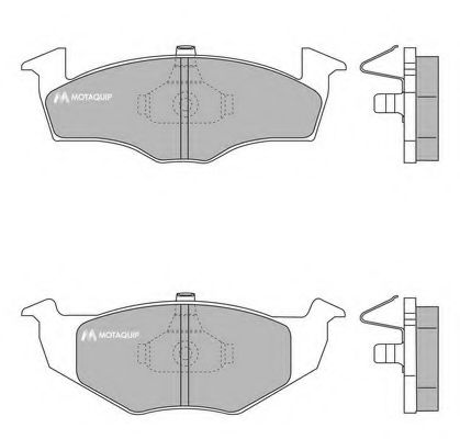 LVXL216 MOTAQUIP Brake System Brake Pad Set, disc brake