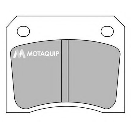 LVXL218 MOTAQUIP Тормозная система Комплект тормозных колодок, дисковый тормоз