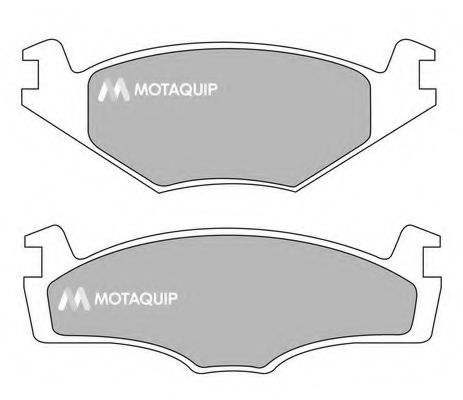 LVXL377 MOTAQUIP Brake Pad Set, disc brake