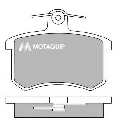 LVXL394 MOTAQUIP Brake Pad Set, disc brake