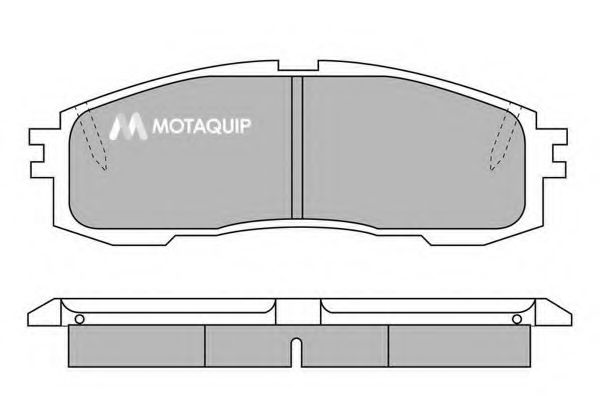 LVXL472 MOTAQUIP Brake System Brake Pad Set, disc brake