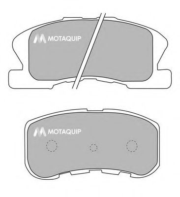 LVXL546 MOTAQUIP Brake System Brake Pad Set, disc brake