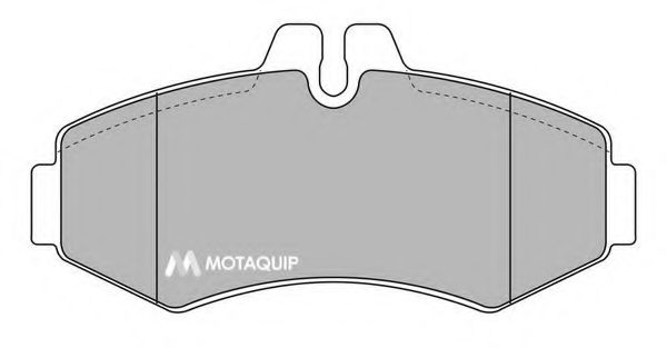 LVXL553 MOTAQUIP Brake Pad Set, disc brake