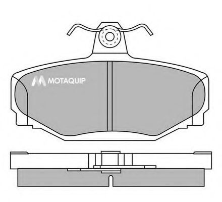 LVXL619 MOTAQUIP Brake System Brake Pad Set, disc brake